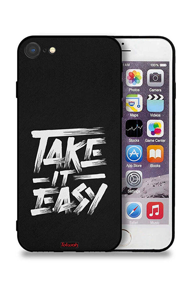 جراب حماية لجهاز Apple iPhone 7 - Take It Easy