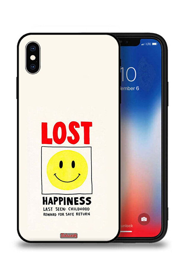 غطاء حماية لجهاز Apple iPhone XS Max - فقدان السعادة