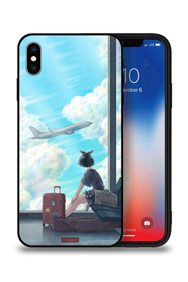 جراب حماية Apple iPhone XS Max - فن السفر