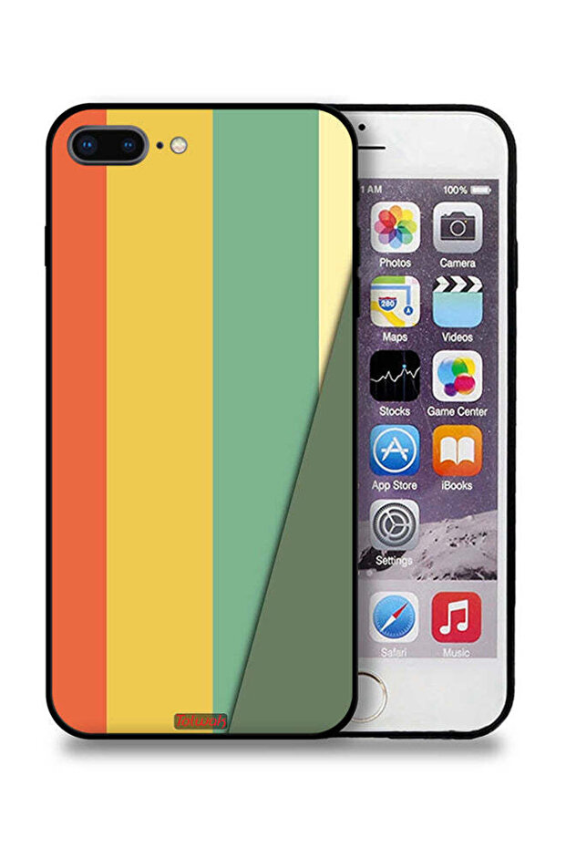 جراب حماية لجهاز Apple iPhone 7 Plus بنمط بسيط - 1