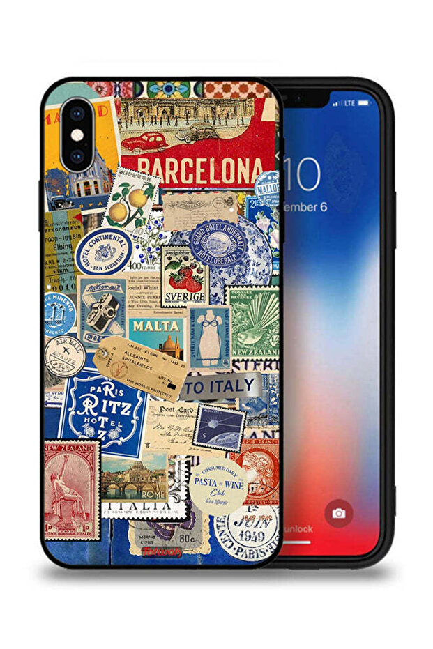 ملصقات حماية لجهاز Apple iPhone XS لمدن مختلفة