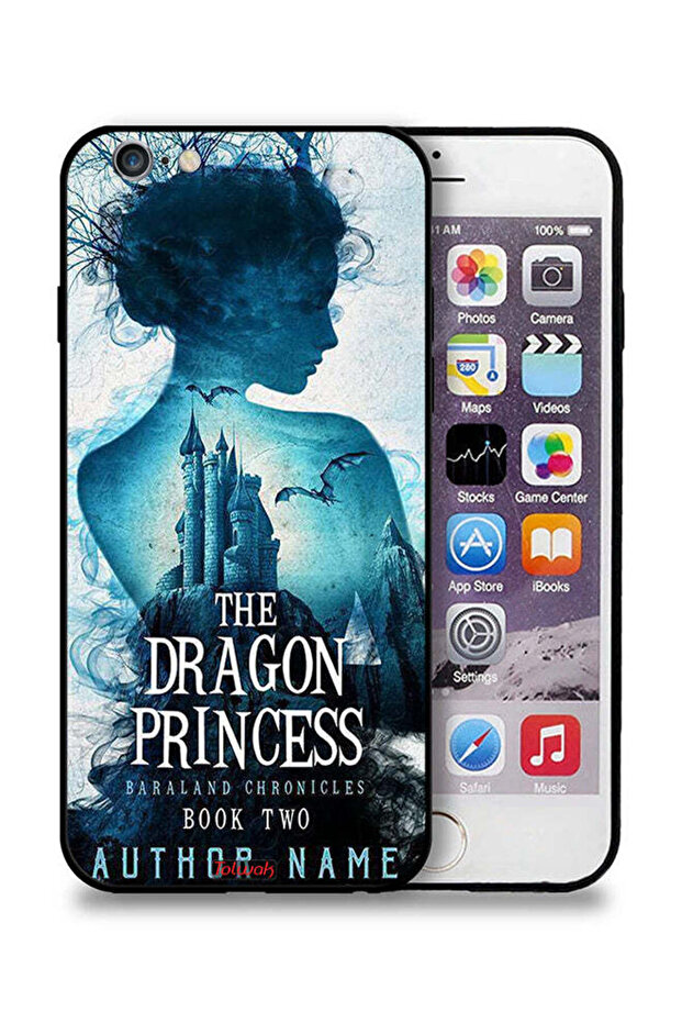 غطاء حماية لجهاز Apple iPhone 6 Plus/6s Plus بتصميم أميرة التنين