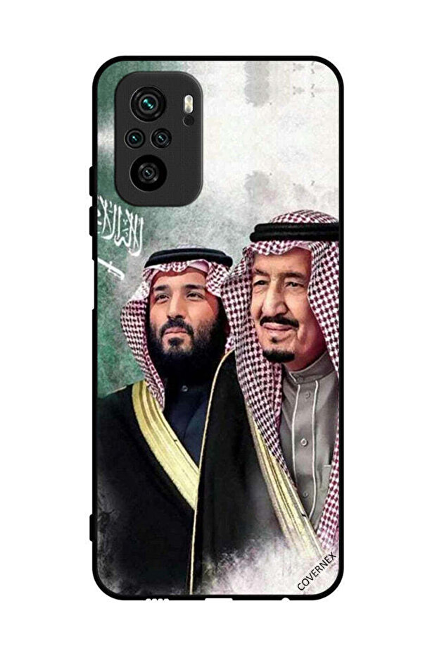 غطاء حماية لهاتف بوكو إم 5 إس 4G الملك سلمان ومحمد