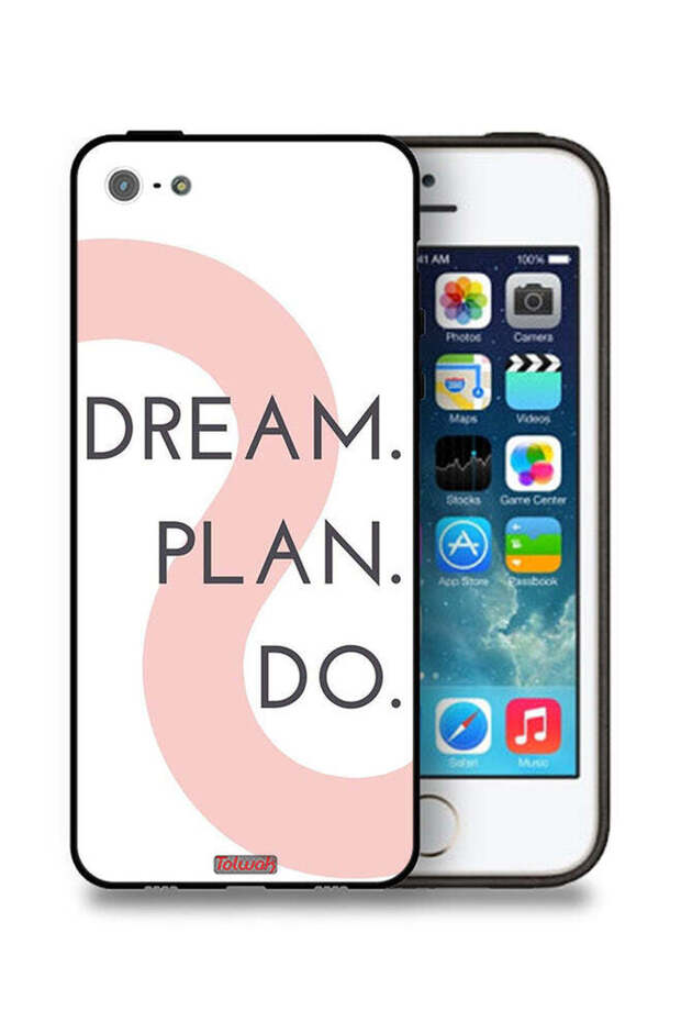 جراب حماية لجهاز Apple iPhone 5/5s/SE Dream Plan Do