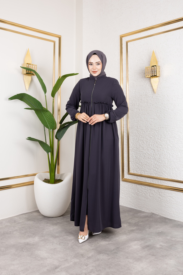 Medine İpeği Roba'lı Feracce - 6