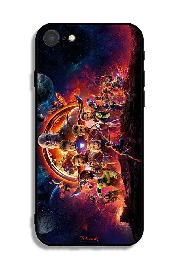 غطاء حماية لجهاز Apple iPhone 8 من Avengers - 2