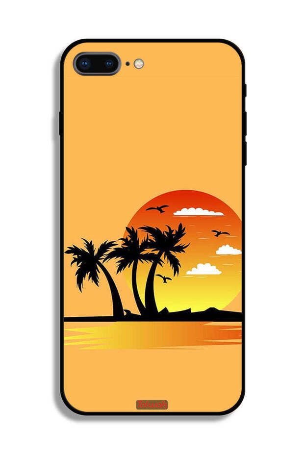 جراب حماية لجهاز Apple iPhone 8 Plus برسومات تجريدية - 2