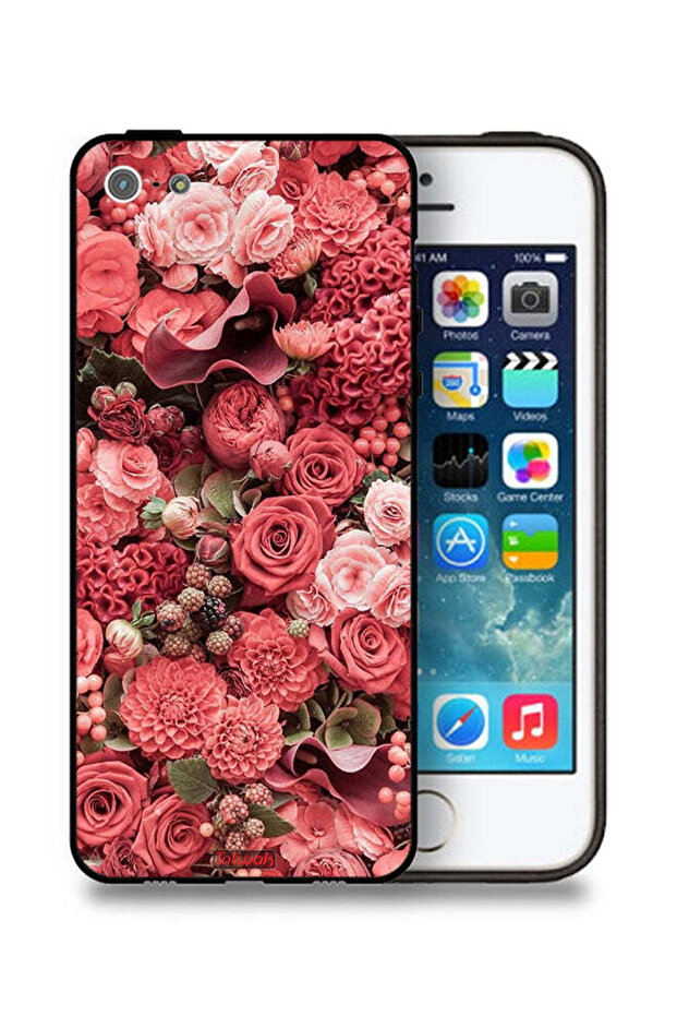 غطاء حماية لجهاز Apple iPhone 5/5s/SE - لون وردي خوخي