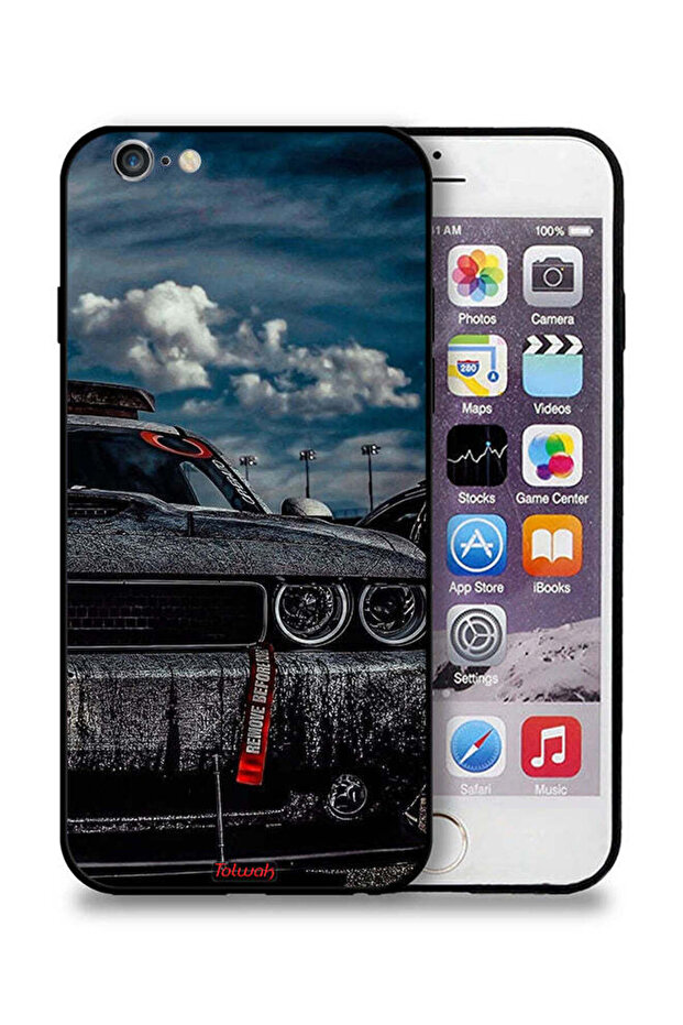 جراب حماية لجهاز Apple iPhone 6 Plus/6s Plus، قم بإزالته قبل السيارة