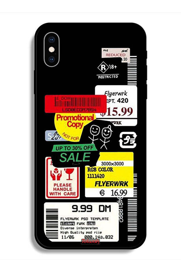 Protective Case For Apple iPhone X Promotional Sticker