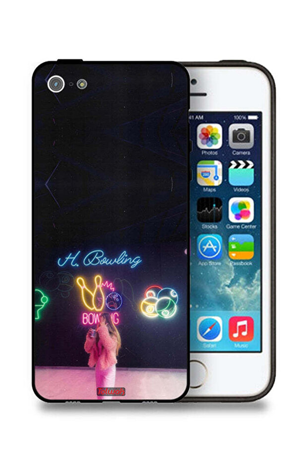 جراب حماية لجهاز Apple iPhone 5/5s/SE لمحبي البولينج