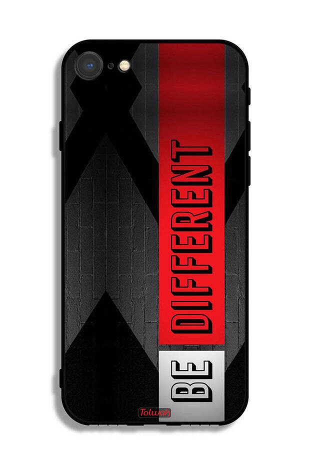 غطاء حماية لجهاز Apple iPhone 7 - كن مختلفًا - 2