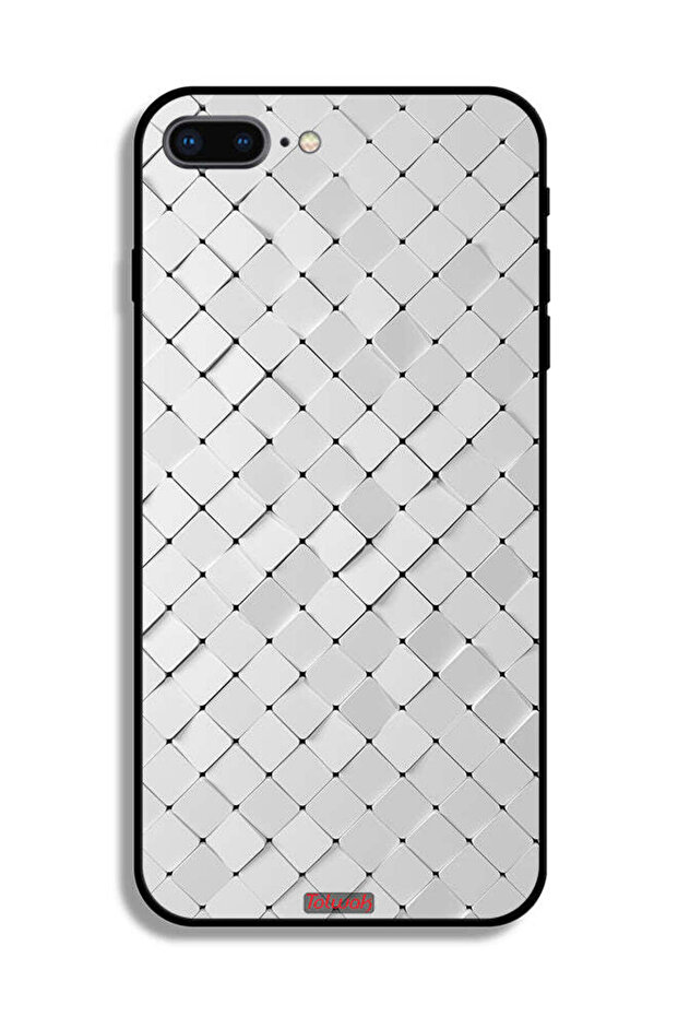 غطاء حماية لهاتف Apple iPhone 8 Plus بتصميم بلاط - 2