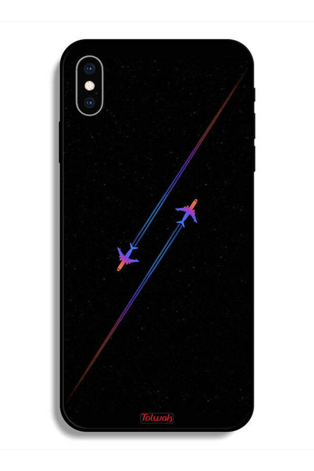 جراب حماية لهاتف Apple iPhone X - فن الطائرات
