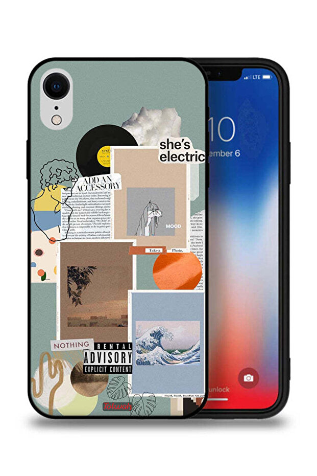 جراب حماية Apple iPhone XR - She Is Electric - 1