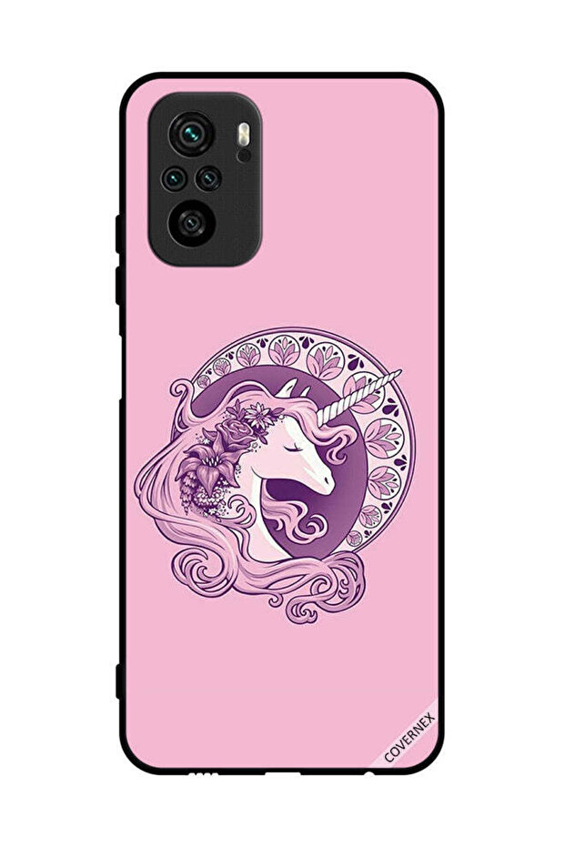 غطاء حماية لهاتف Poco M5s 4G برسومات يونيكورن