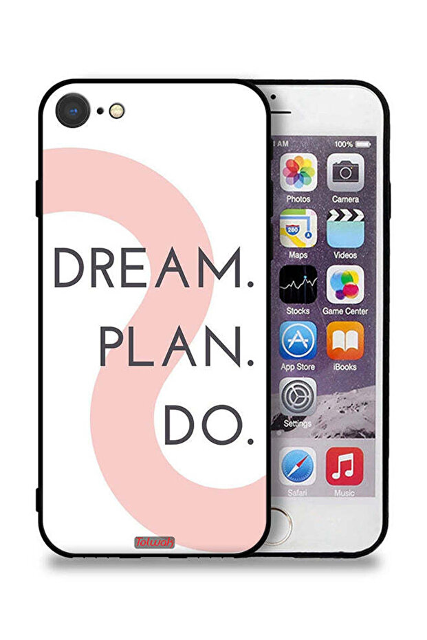 غطاء حماية لجهاز Apple iPhone 7 Dream Plan Do - 1