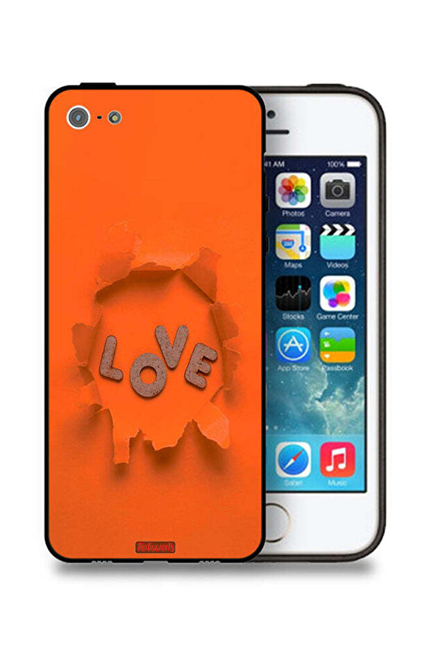 غطاء حماية لجهاز Apple iPhone 5/5s/SE - Love