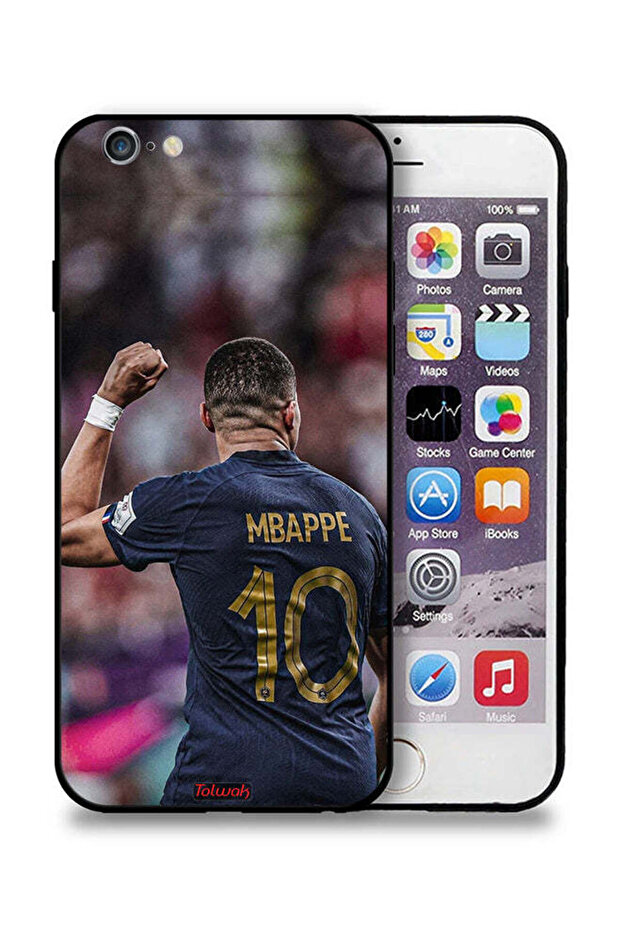 جراب حماية لجهاز Apple iPhone 6 Plus/6s Plus Mbappe 10
