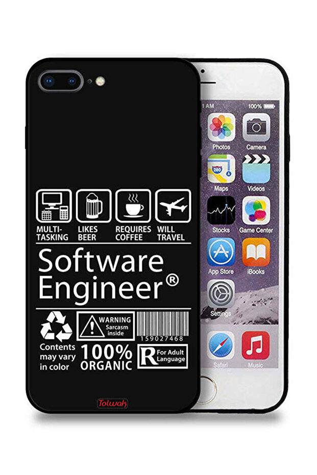 ملصق حماية لجهاز Apple iPhone 7 Plus - مهندس برمجيات - 1