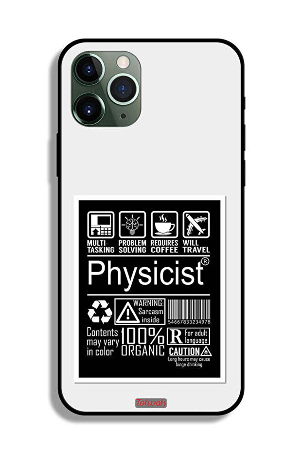 Apple iPhone 11 Pro Max Protective Case Physicist Sticker - 2