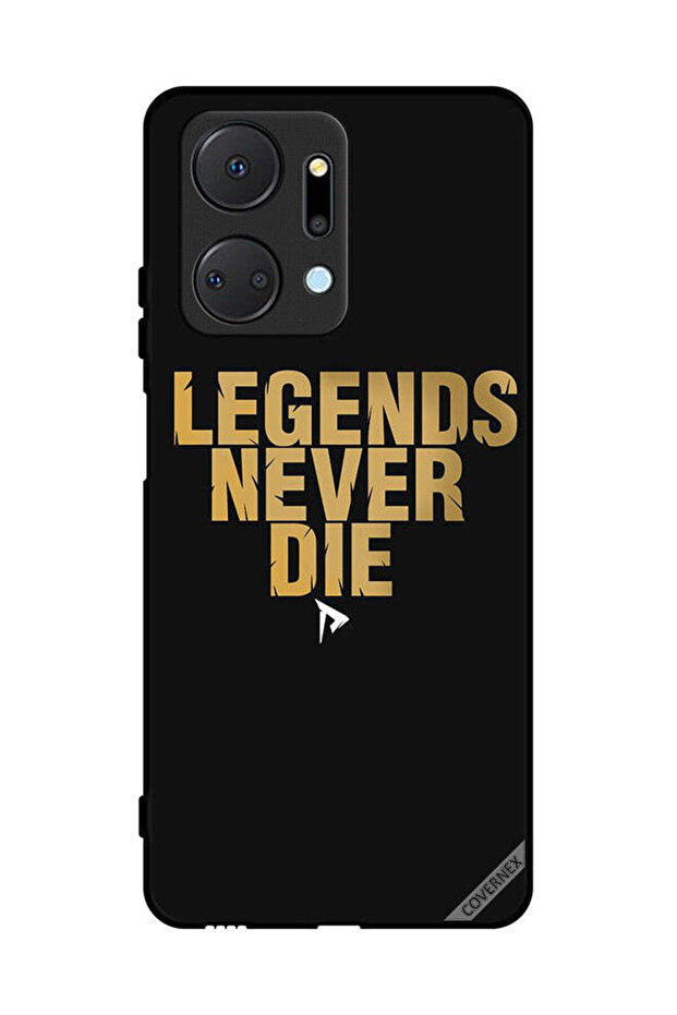 غطاء حماية لهاتف Honor X7a Legends Never Die