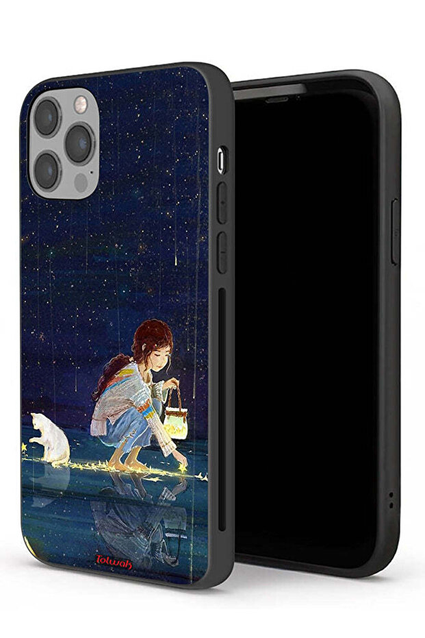 غطاء حماية لجهاز Apple iPhone 12 Pro Max - فن جمع النجوم