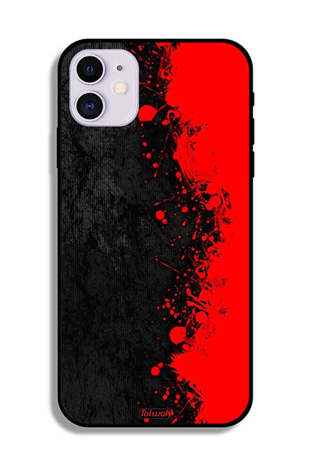 جراب حماية لجهاز Apple iPhone 12 mini بنمط تجريدي - 2