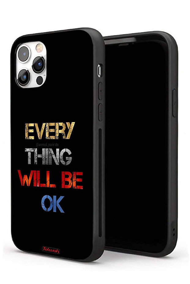 جراب حماية لجهاز Apple iPhone 11 Pro كل شيء سيكون على ما يرام