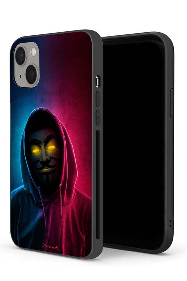 غطاء حماية لجهاز Apple iPhone 13 mini برسومات وجوه رائعة