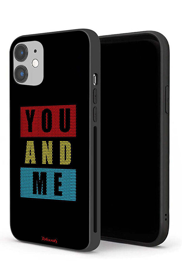 جراب حماية لجهاز Apple iPhone 12 أنت وأنا