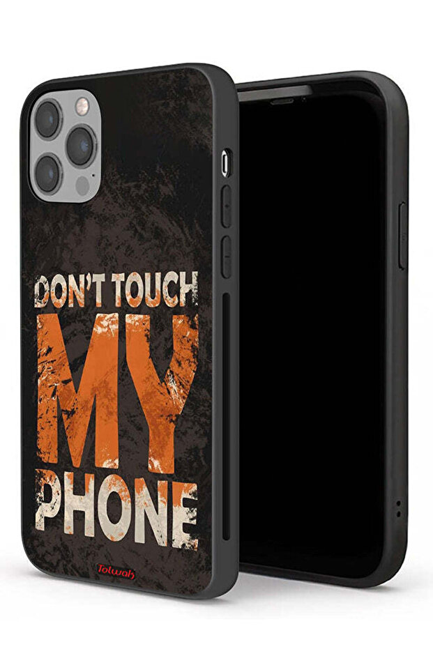 جراب حماية لجهاز Apple iPhone 12 Pro Max لا تلمس هاتفي