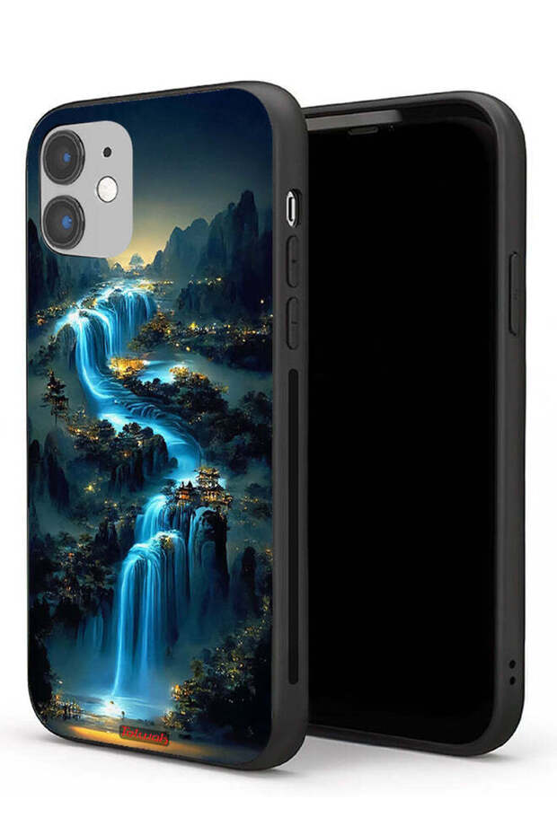 Apple iPhone 11 Protective Case Waterfall Art