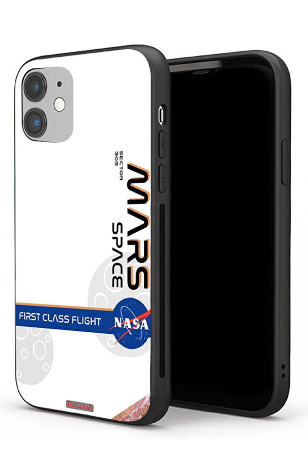 جراب حماية لجهاز Apple iPhone 11 من الدرجة الأولى - رحلة المريخ - 1