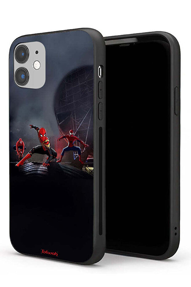 Apple iPhone 11 Protective Case Three Spiders