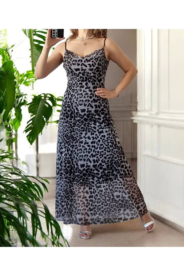 Rochie Eleganta Leopard Print - 3