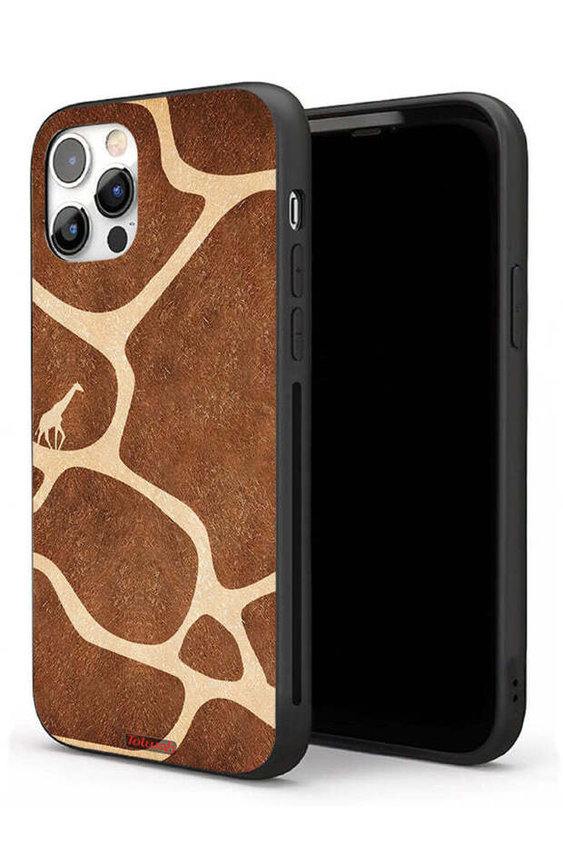 غطاء حماية لجهاز Apple iPhone 11 Pro على شكل زرافة