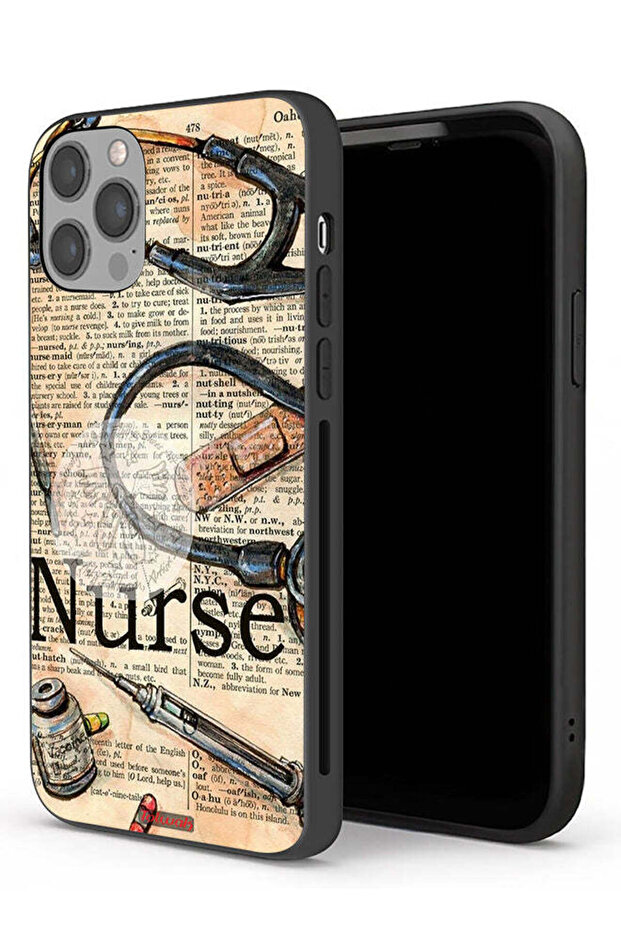 جراب حماية لجهاز Apple iPhone 12 Pro من Nurse Vintage Tools