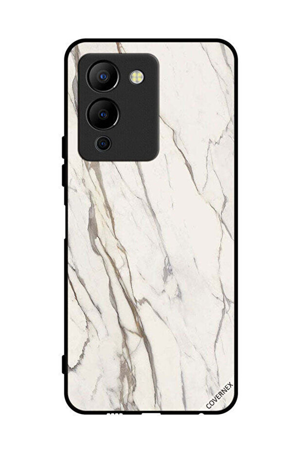 غطاء حماية لهاتف Infinix Note 12 G96 بتصميم رخامي