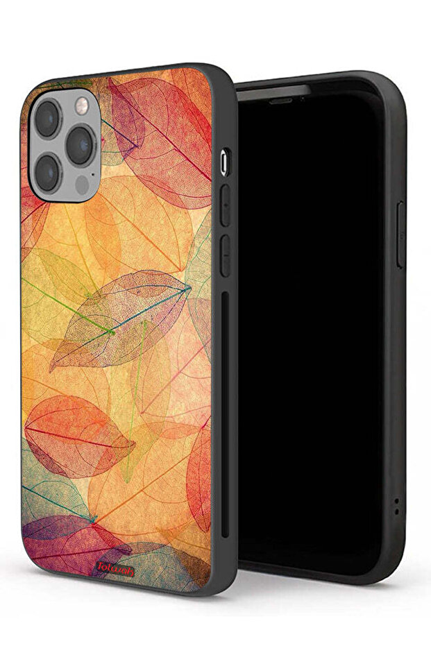غطاء حماية لجهاز Apple iPhone 12 Pro Max برسومات فنية رقمية تجريدية