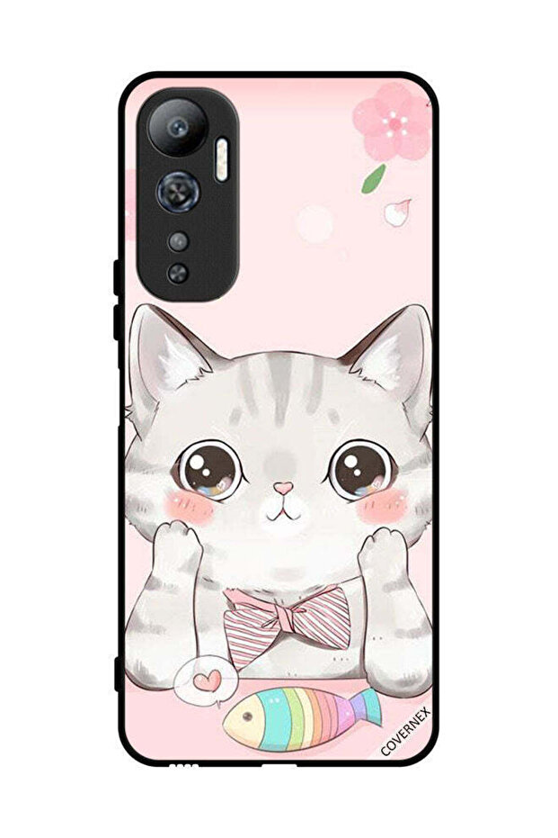 غطاء حماية لهاتف Infinix Hot 20 Cat Fish