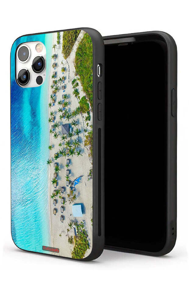 غطاء حماية لجهاز Apple iPhone 11 Pro - لون الشاطئ
