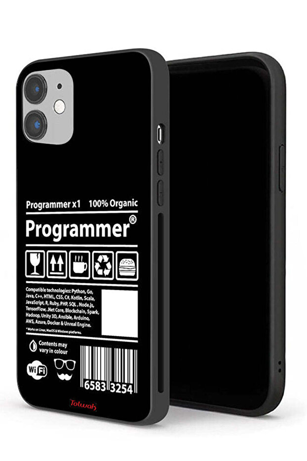 Apple iPhone 12 Protective Case Programmer Sticker - 1