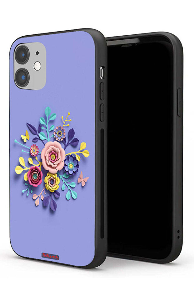 Apple iPhone 11 Protective Case Flowers Art
