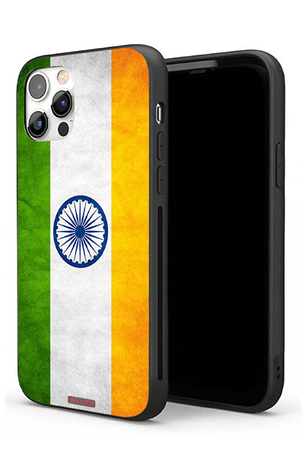 جراب حماية لجهاز Apple iPhone 11 Pro بعلم هندي مضيء