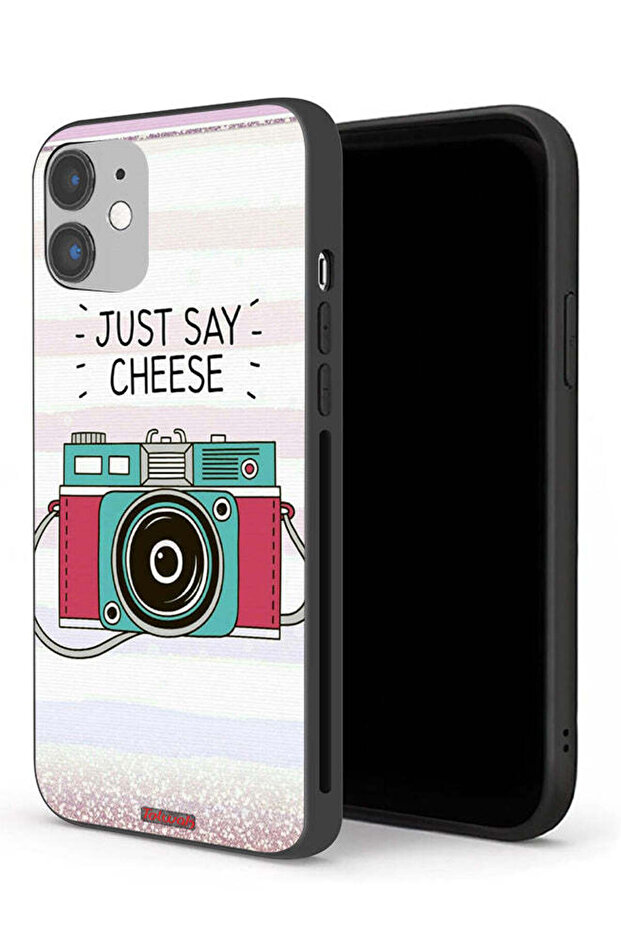 جراب حماية لجهاز Apple iPhone 12 - Just Say Cheese