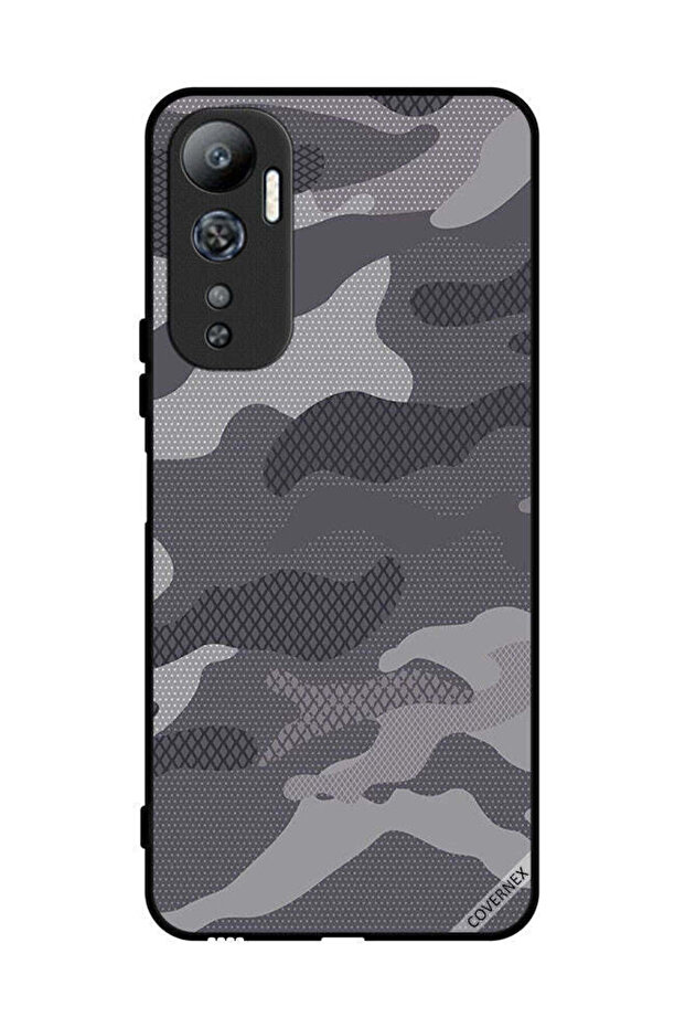 غطاء حماية لهاتف Infinix Hot 20 بنمط مموه