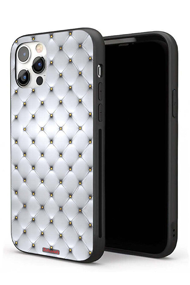 غطاء حماية لجهاز Apple iPhone 11 Pro Max مطبوع عليه طوابع على القماش