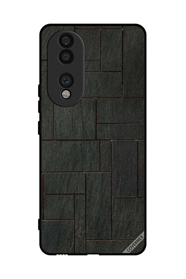 غطاء حماية لهاتف Honor 70 بنمط جدار الحجارة