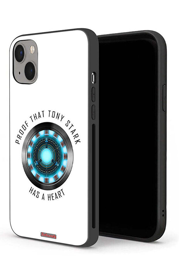 جراب حماية لجهاز Apple iPhone 13 mini دليل على أن توني ستارك لديه قلب